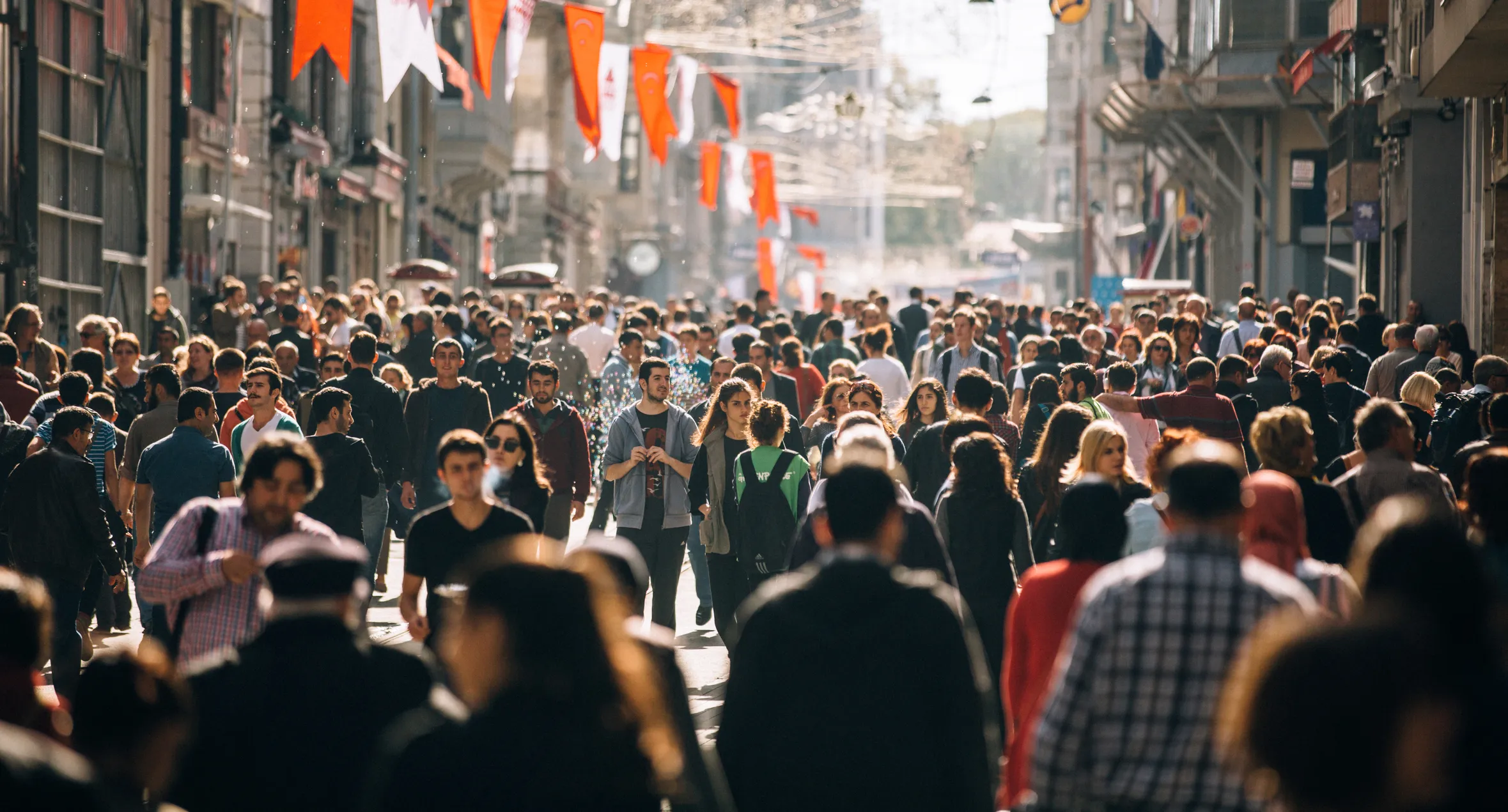 Crowd of people; Getty Images