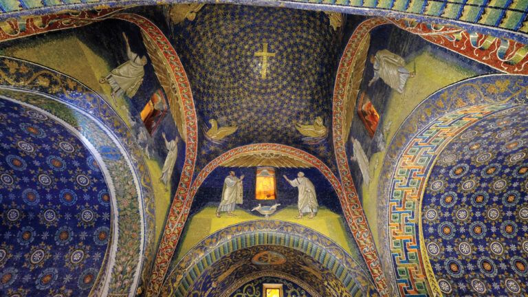 The Galla Placidia in Ravenna, Italy