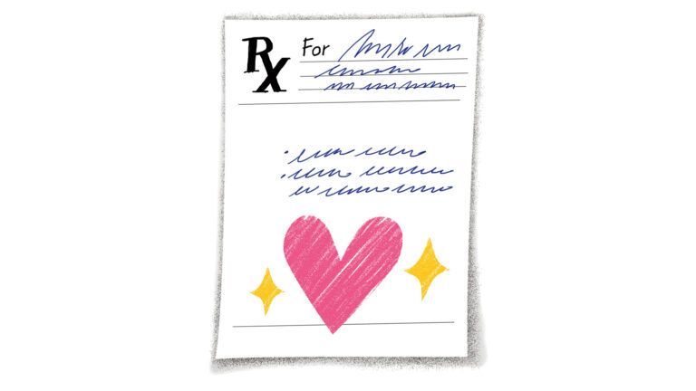 Illustration of a prescription; Illustration by Coco Masuda
