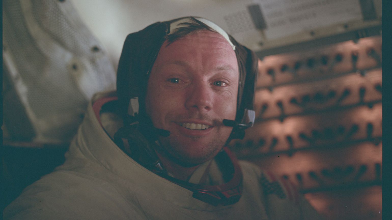 Neil Armstrong after walking on the moon with inspirational quotes from NASA Astronauts