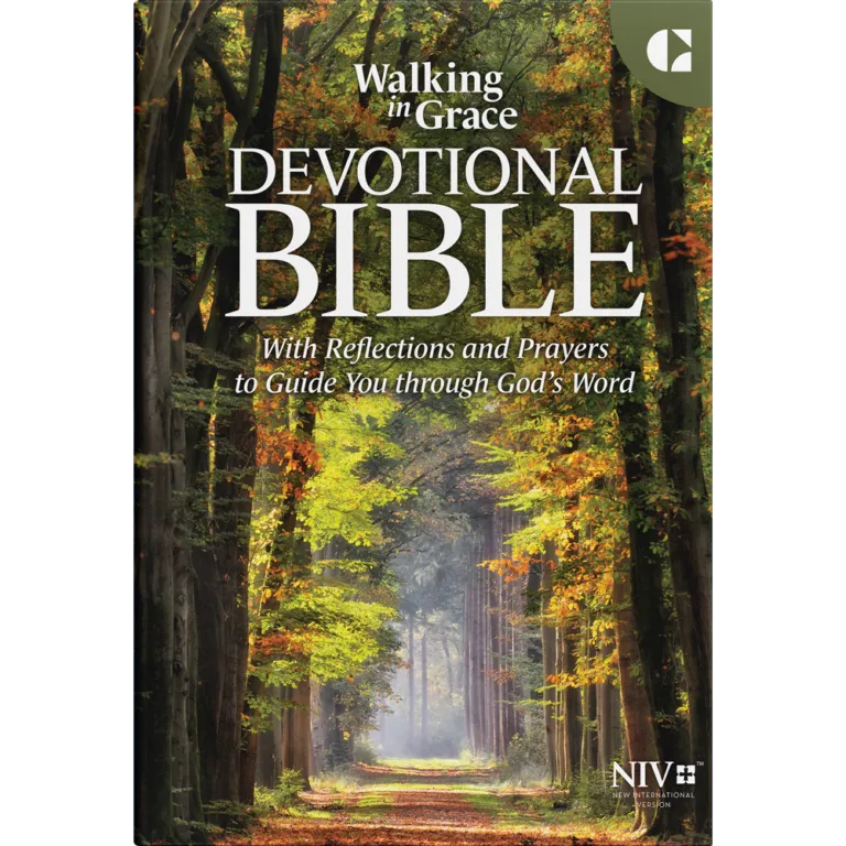 Walking in Grace Devotional Bible-15566