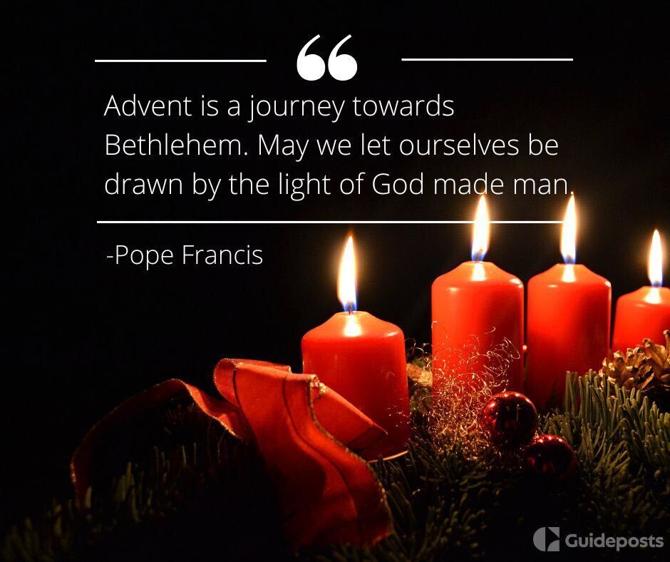 Pope Francis advent quotes