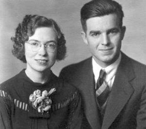 Keith’s mother and father, circa 1932; Photo Courtesy Keith Bradford