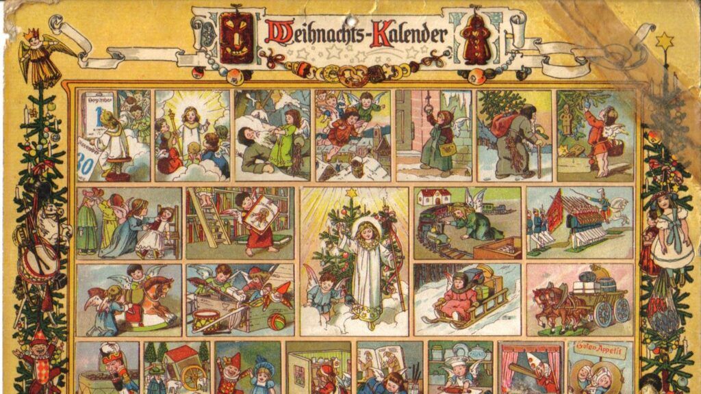 Advent calendar published by Lang
