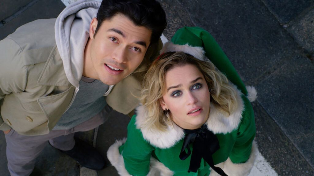 Emilia Clark and Henry Golding in Last Christmas an advent movie