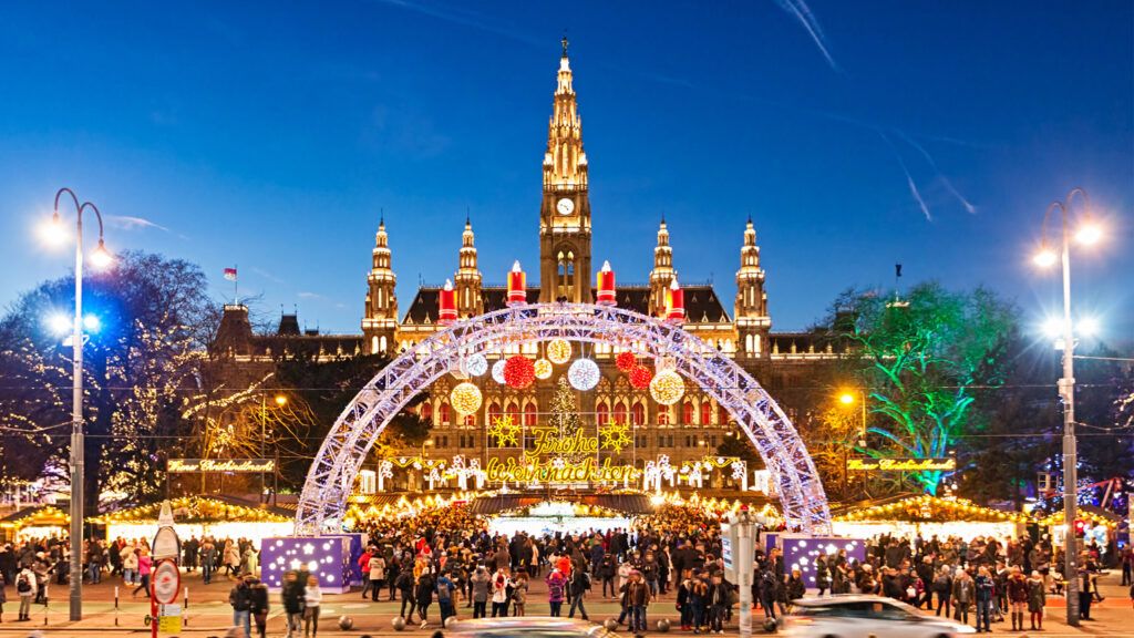 Christmas in Vienna, Austria. Getty Images