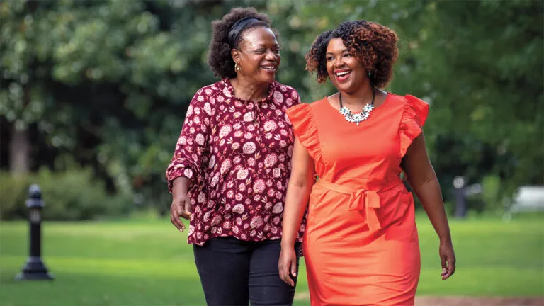 Janet Smith with daughter-in-law Avery Smith