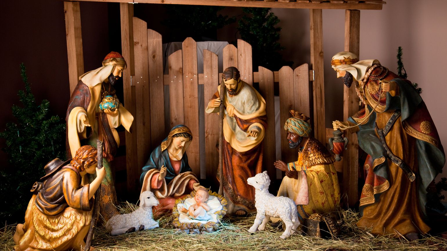 Christmas Eve The Birth Of Jesus Christ Desktop Hd Wallpaper 3840x2400 :  Wallpapers13.com