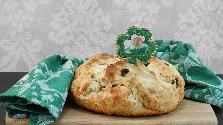 Irish soda bread for St. Patrick's Day