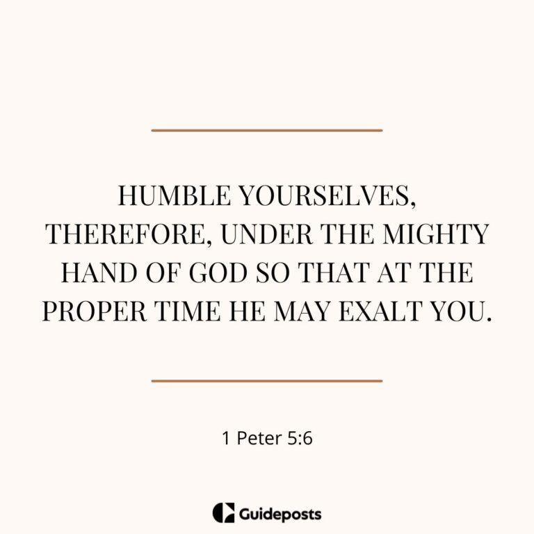 Lent Bible verses stating Humble yourselves, therefore, under the mighty hand of God so that at the proper time he may exalt you.