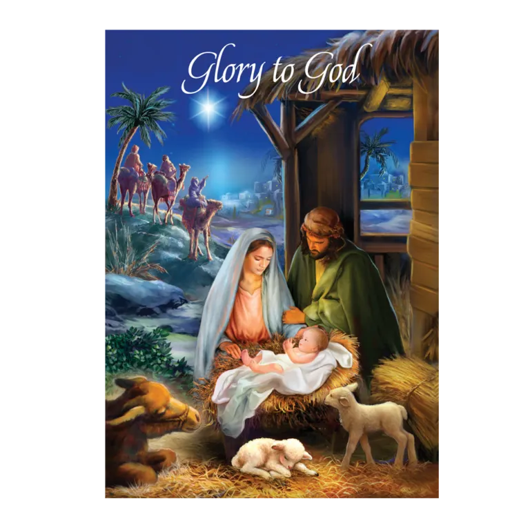 Glory to God - Christmas Greeting Cards-0