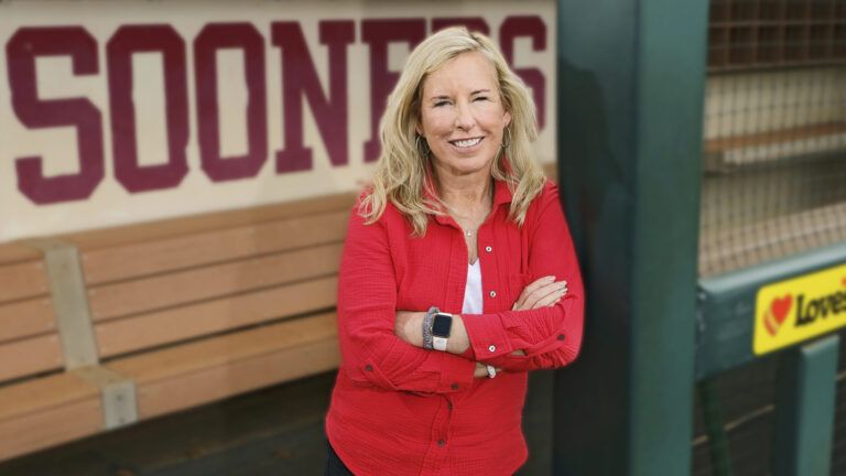 Patty Gasso, head softball coach at the University of Oklahoma; Photo: Doug Hoke/The Oklahoman