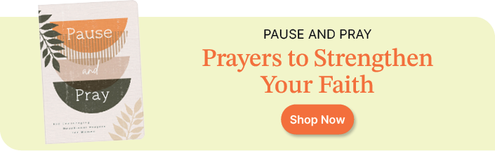 Pause and Pray 180 Devotions Category Ad