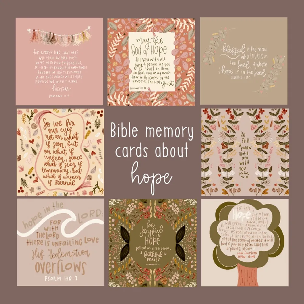 Hope Scripture Cards