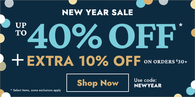 New Year Sale | 1/1 – 1/15