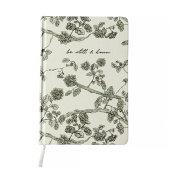 Be Still + Know Floral Journal